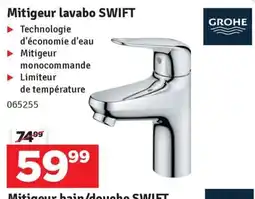 Mr Bricolage Mitigeur lavabo swift aanbieding