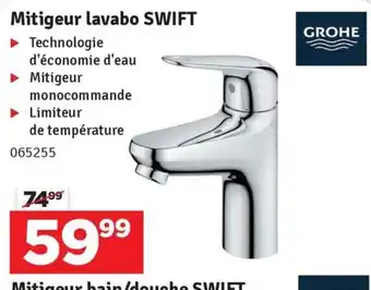 Mitigeur lavabo swift
