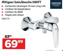 Mr Bricolage Mitigeur bain/douche swift aanbieding