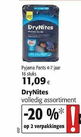 Colruyt Drynites aanbieding