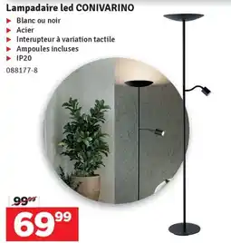 Mr Bricolage Lampadaire led CONIVARINO aanbieding