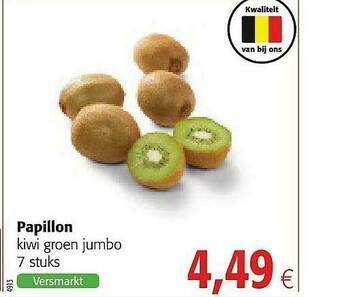Papillon Kiwi Groen Jumbo
