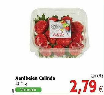 Colruyt Aardbeien Calinda aanbieding