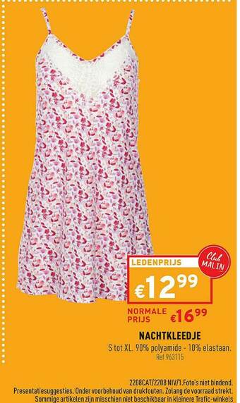 Trafic Nachtkleedje aanbieding