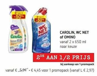 Carolin, wc net of omino