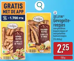 ALDI Delifin gevogelte-reepjes aanbieding