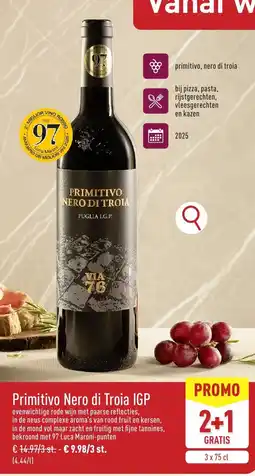 ALDI Primitivo Nero di Troia IGP aanbieding