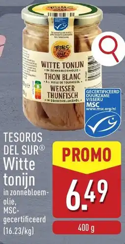 ALDI Witte tonijn aanbieding