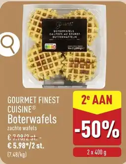 ALDI Gourmet finest cuisine boterwafels aanbieding