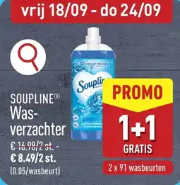 ALDI Soupline wasverzachter aanbieding