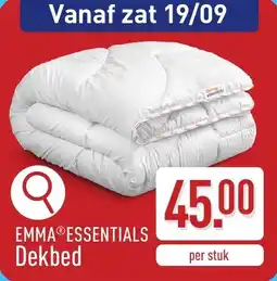 ALDI Emma essentials dekbed aanbieding