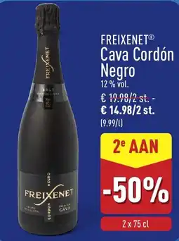 ALDI Freixenet Cava Cordón Negro aanbieding