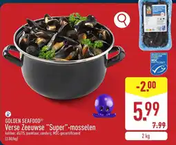 ALDI Verse Zeeuwse Super-mosselen aanbieding