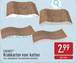 ALDI Cachet krabkarton voor katten aanbieding