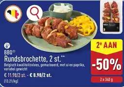 ALDI BBQ Rundsbrochette aanbieding