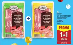 ALDI Delifin Dik gesneden spek aanbieding
