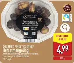ALDI Gourmet finest cuisine herfstmengeing aanbieding