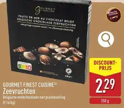 ALDI Gourmet finest cuisine zeevruchten aanbieding