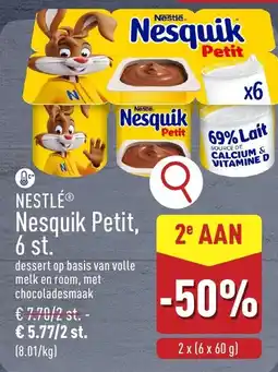 ALDI Nesquik Petit aanbieding