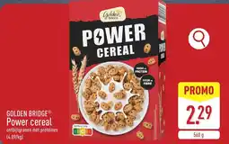 ALDI golden bridge power cereal aanbieding