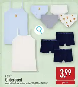 ALDI Ondergoed aanbieding