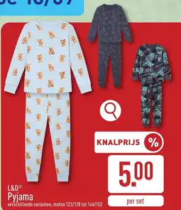 ALDI Pyjama aanbieding