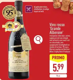 ALDI Vino rosso 'Grande Alberone' aanbieding