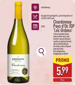 ALDI Chardonnay aanbieding
