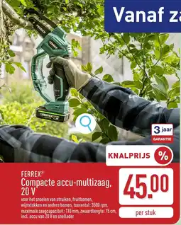 ALDI Compacte accu-multizaag aanbieding