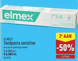 ALDI elmex tandpasta sensitive aanbieding