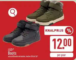 ALDI L&D Boots aanbieding