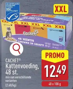 ALDI Cachet kattenvoeding aanbieding