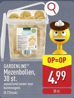 ALDI Gardenline mezenbollen aanbieding