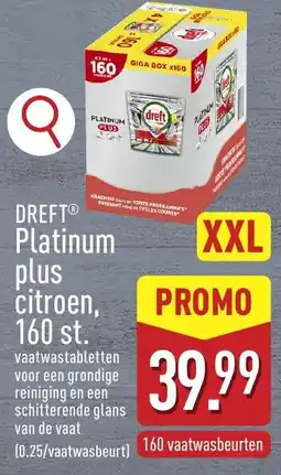 ALDI Dreft platinum plus citroen aanbieding