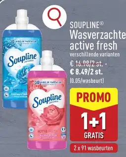 ALDI Soupline wasverzachter active fresh aanbieding