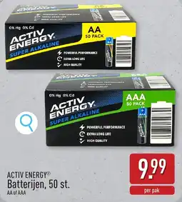 ALDI Activ energy batterijen aanbieding