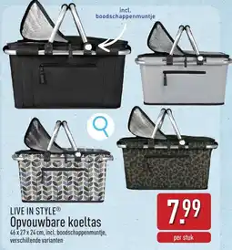 ALDI Opvouwbare koeltas aanbieding