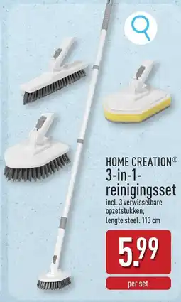 ALDI home creation 3-in-1-reinigingsset aanbieding