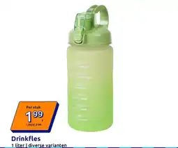 Action Drinkfles aanbieding