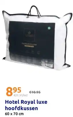 Action Hotel Royal luxe hoofdkussen aanbieding