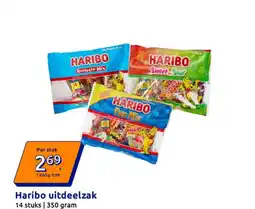 Action Haribo uitdeelzak aanbieding