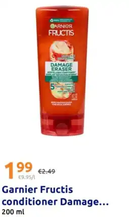 Action Garnier Fructis conditioner Damage aanbieding