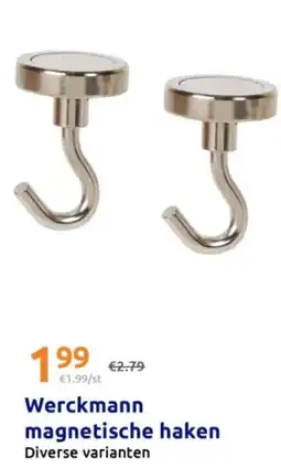 Action Werckmann magnetische haken aanbieding
