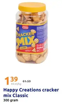 Action Happy Creations cracker mix Classic aanbieding