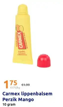 Action Carmex lippenbalsem Perzik Mango aanbieding
