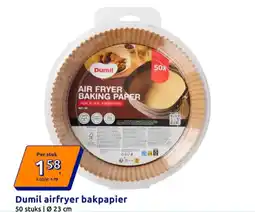 Action Dumil airfryer bakpapier aanbieding