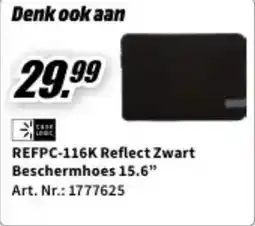 MediaMarkt REFPC-116K Reflect Zwart Beschermhoes 15.6" aanbieding