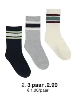 Zeeman Kinder sokken aanbieding