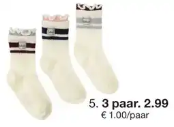 Zeeman Kinder sokken aanbieding