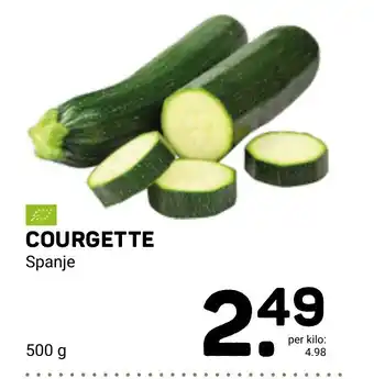 Ekoplaza Courgette Spanje 500 g aanbieding